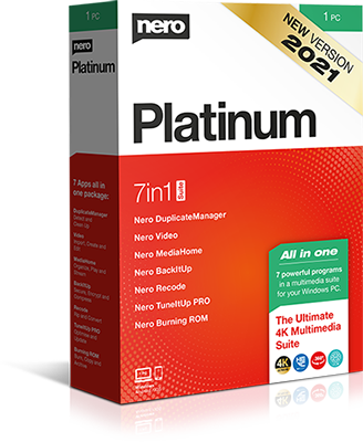 Nero Platinum 2021 Suite v23.0.1000 + Content Pack - ITA