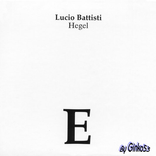 Lucio Battisti - Hegel (1994)