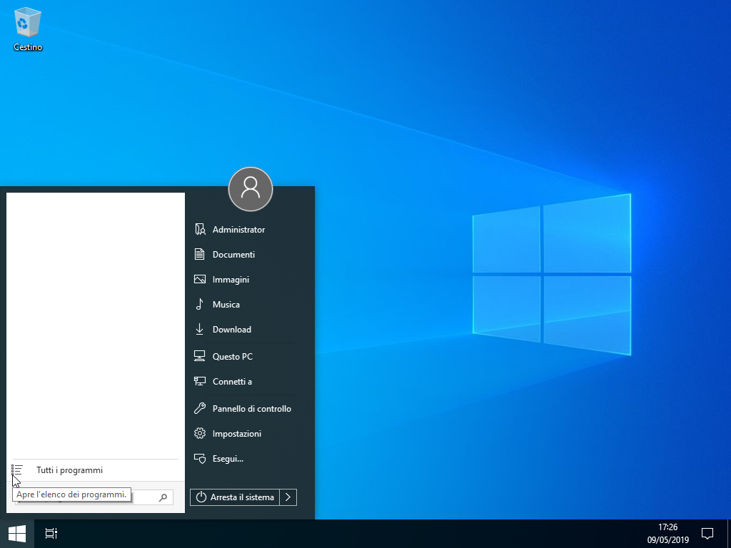 Microsoft Windows 10 Pro v2004 - Lite Edition - Novembre 2020 - ITA