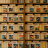 Firefly_A massive bookshelf filled with hundreds of Italian Urania science fiction books, sho 43838.
