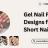 Stylish Gel Nail Polish Designs for Short Nails at DA Beauty Bar