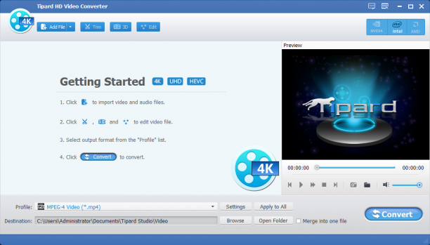 Tipard HD Video Converter screen.PNG