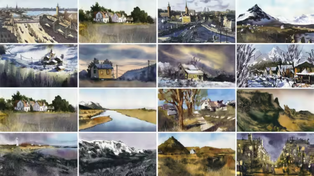30 Days Of Loose Watercolors Northern Europe  Beyond.png