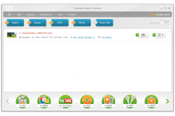 Freemake Video Converter screen.png