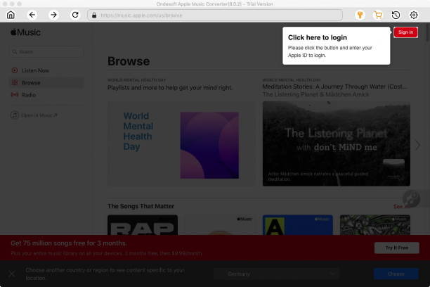 Ondesoft Apple Music Converter  sc.png