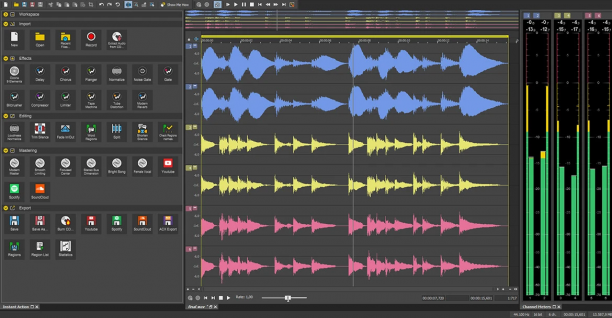 MAGIX SOUND FORGE Audio Studio screen.png