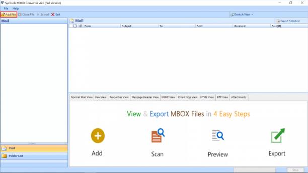 SysTools MBOX Converter screen.png