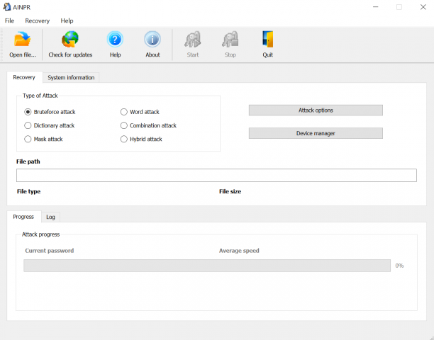 ElcomSoft Advanced Intuit Password Recovery screen.png