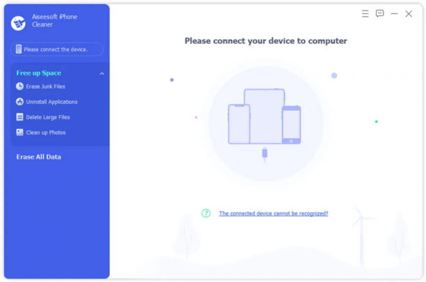 Aiseesoft iPhone Cleaner screen.png