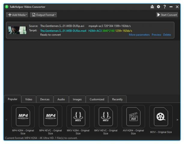TalkHelper Video Converter sc.jpg