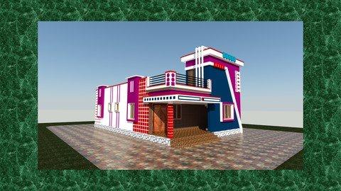 Autocad 2D & 3D Modern House Design Course - 1.jpg