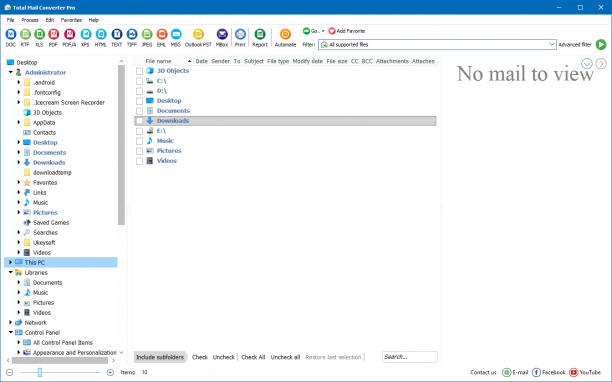 Coolutils Total Mail Converter Pro sceen.PNG