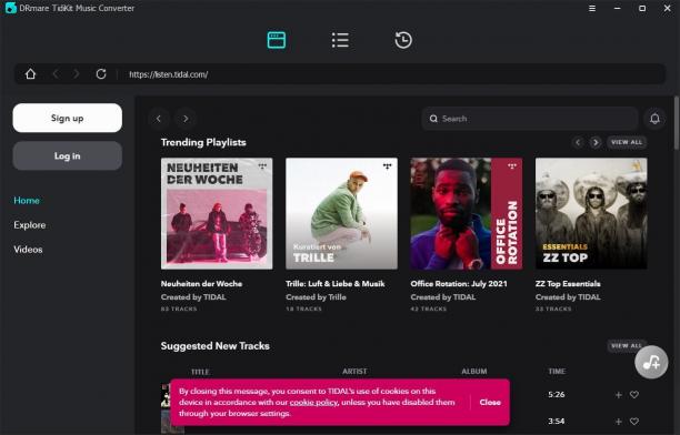 DRmare TidiKit Music Converter screen.jpg