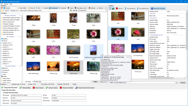 3delite Photo EXIF And Watermark Maker screen.png