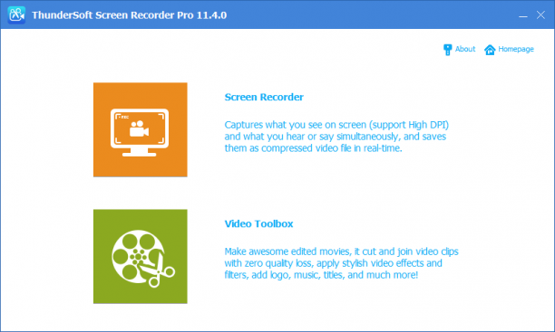 ThunderSoft Screen Recorder Pro screen.PNG
