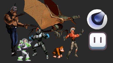 2D Character Animations Sprites In Cinema 4D And Aseprite.jpg