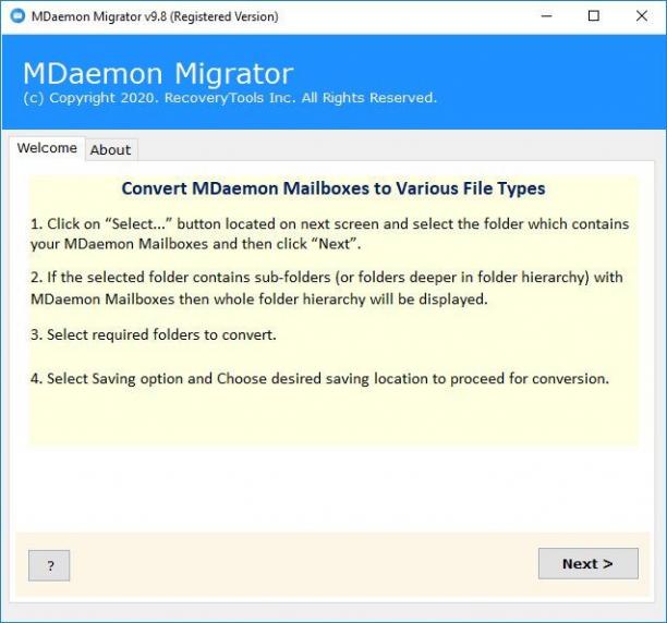 RecoveryTools MDaemon Migrator sc.jpg