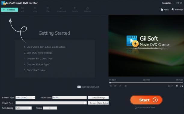 GiliSoft Movie DVD Creator screen.jpg