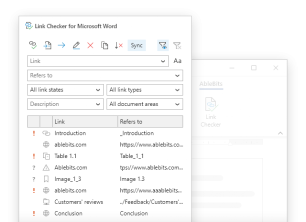 Ablebits Link Checker for Word sc.png