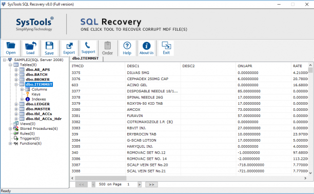 SysTools SQL Recovery sc.png