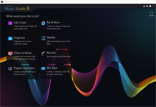 Ashampoo Music Studio screen.png