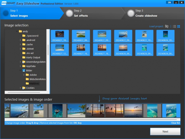 ASCOMP Easy Slideshow Professional sc.png
