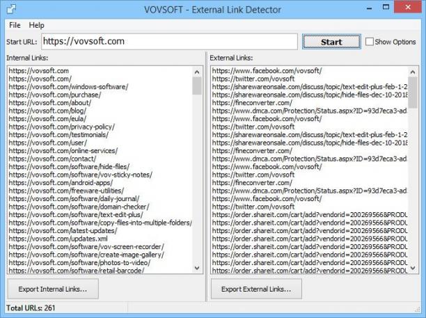 Vovsoft External Link Detector screen.jpg