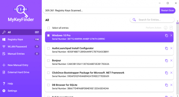 Abelssoft MyKeyFinder Plus screen.png