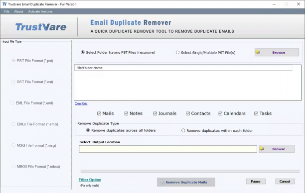 Trustvare Email Duplicate Remover sc.png