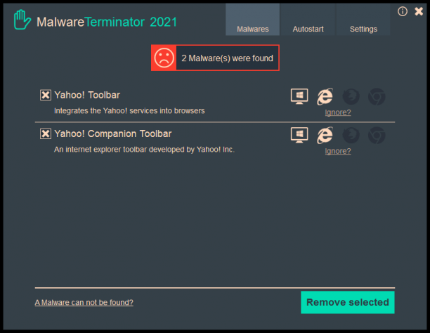 Abelssoft MalwareTerminator screen.png