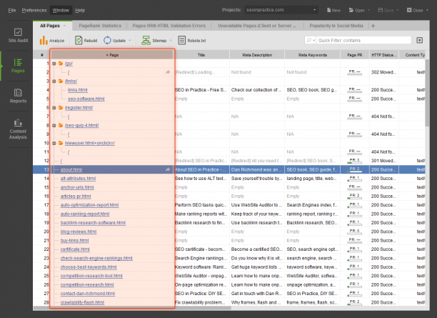 Link-Assistant WebSite Auditor Enterprise sc.png