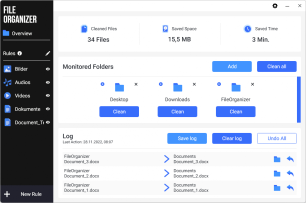 Abelssoft File Organizer screen.png