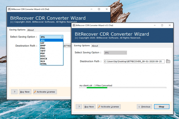 BitRecover CDR Converter Wizard sc.png