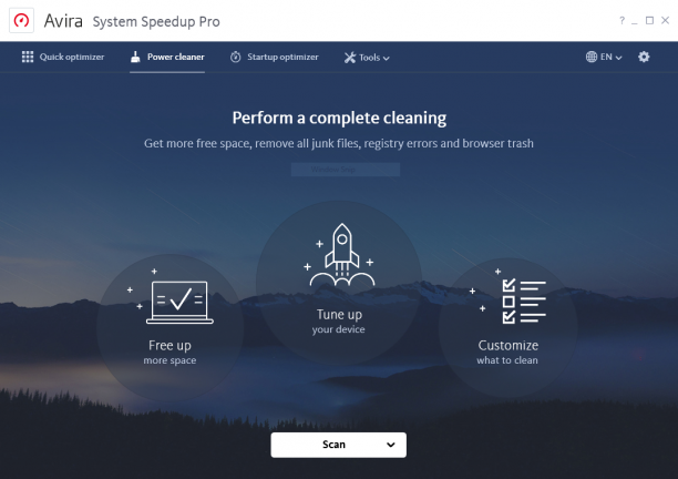 Avira System Speedup Pro screen.png