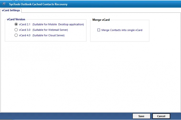 SysTools Outlook Cached Contacts Recovery sc.png