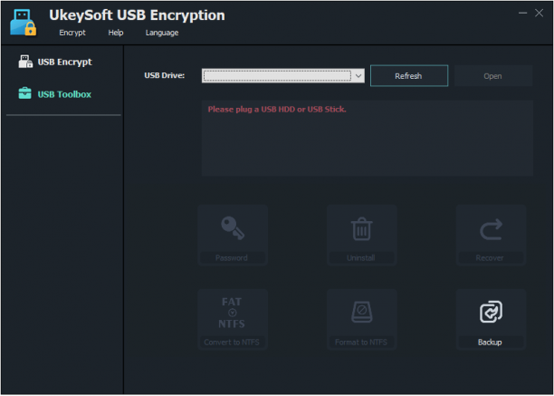 UkeySoft USB Encryption screen.png