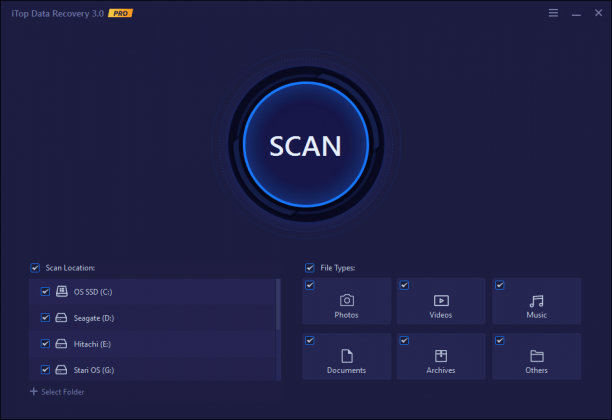 iTop Data Recovery Pro screen.png