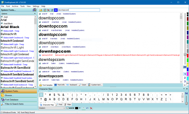 Lamnisoft FontExplorerL.M screen.png