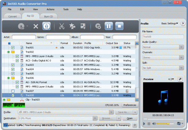 ImTOO Audio Converter Pro sc.gif