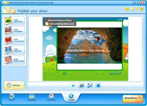 Amazing Slideshow Maker screen.png