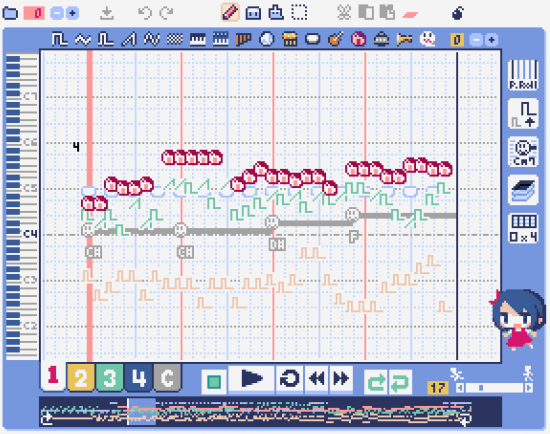 Lovely Composer screen.png