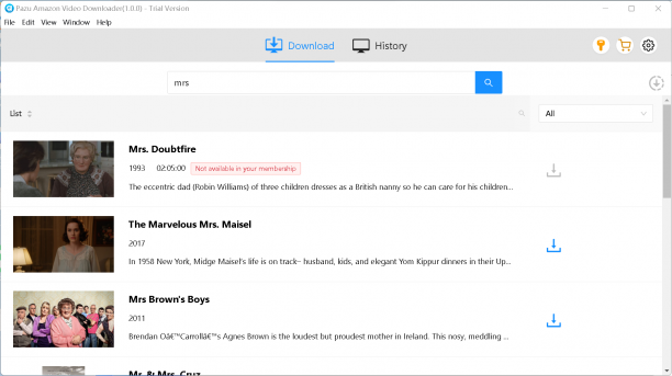 Pazu Amazon Video Downloader screen.png