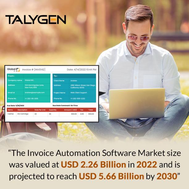 The invoice Automation software