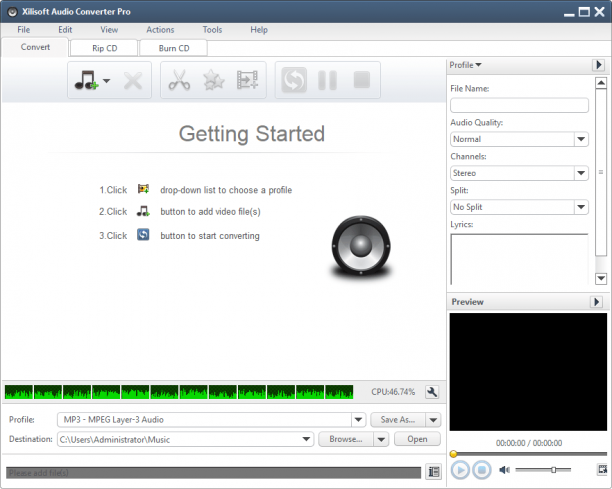 Xilisoft Audio Converter Pro sc.png