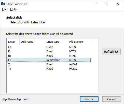 Hide Folder Ext screen.png