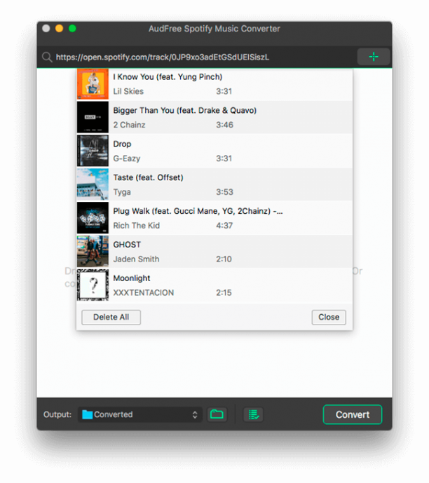 AudFree Spotify Music Converter sc.png