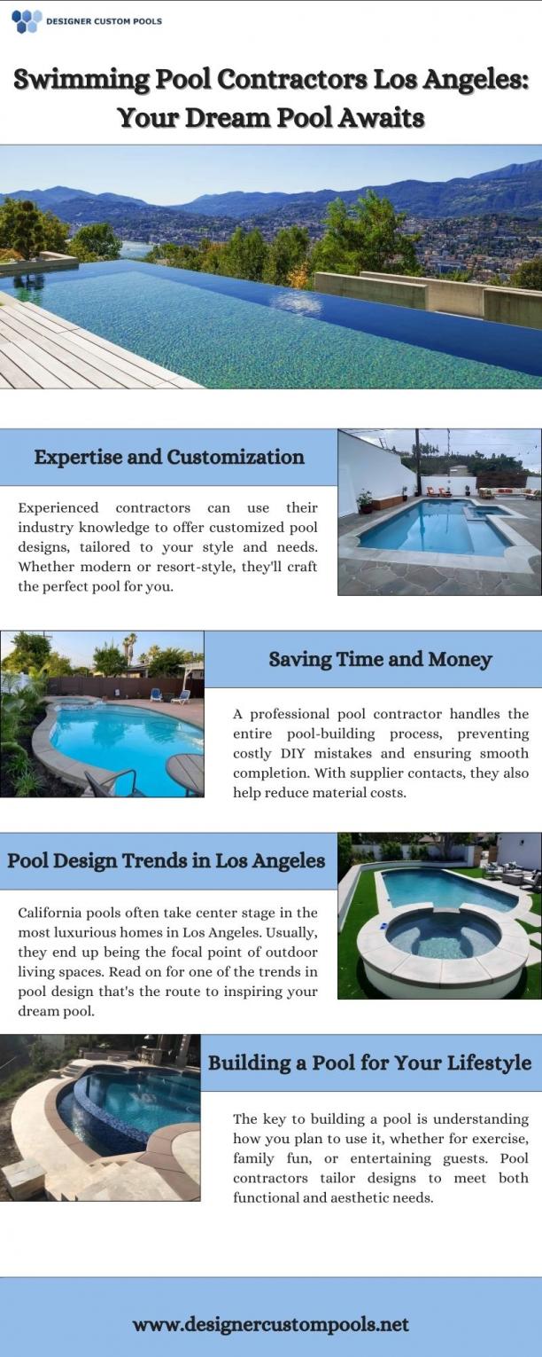 Swimming Pool Contractors Los Angeles Your Dream Pool Awaits