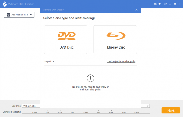 Vidmore DVD Creator sc.PNG