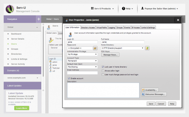 Serv-U File Server screen.png