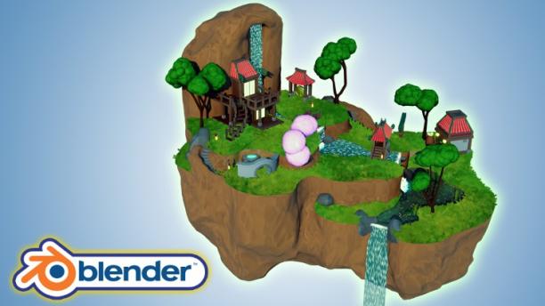 Learn Ghibli Style 3D Modeling and Texturing with Blender.jpg